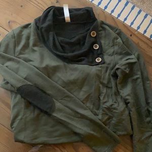 Tunic with elbow pads